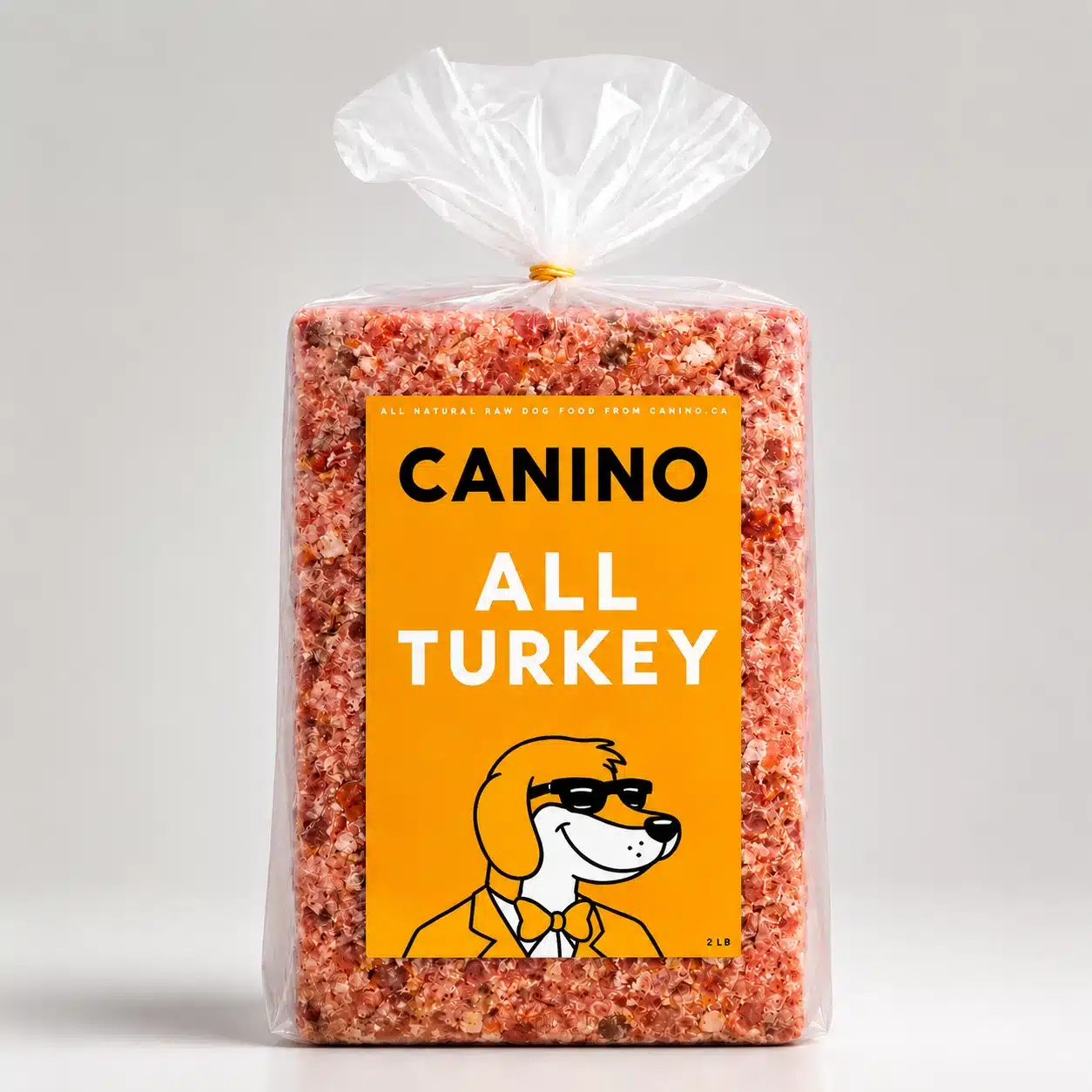 Canino All Turkey 40lb raw dog food box