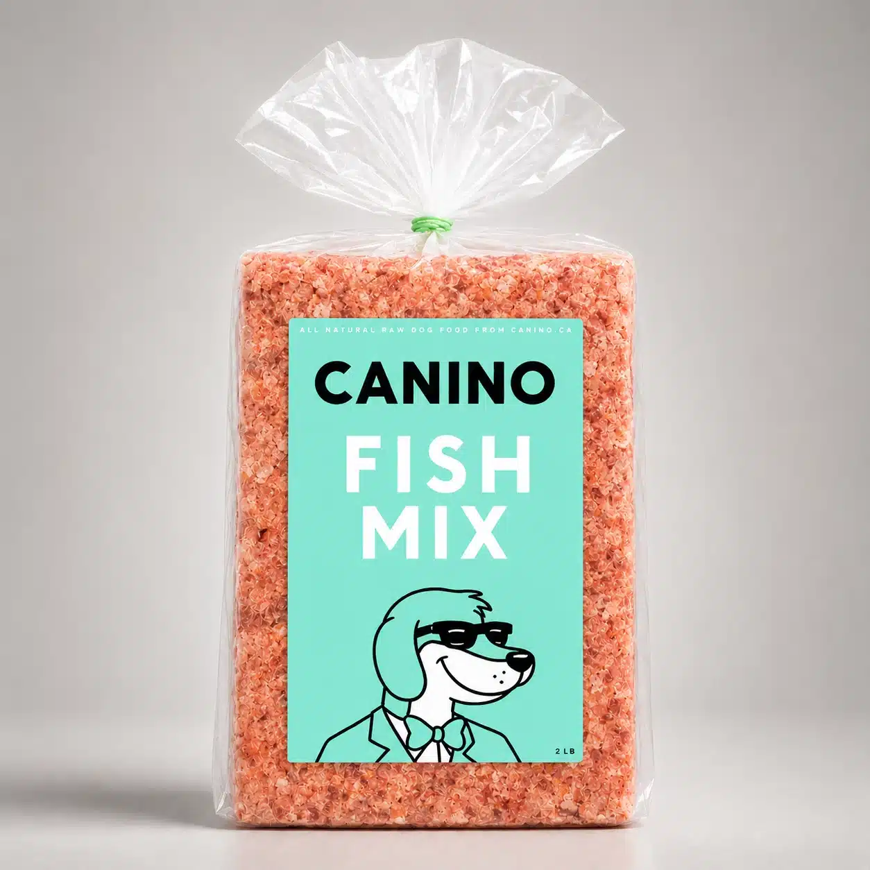Canino Fish Mix 5lb raw dog food bag